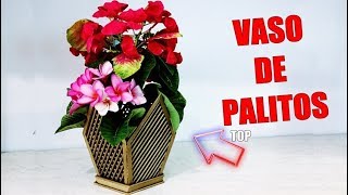 Download lagu Como fazer um VASO DE PALITOS para decoração de ambientes Como fazer um VASO DE PALITOS para decoração de ambientes