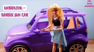 Bij Aardbei Rodeo UNBOXING - BARBIE SUV CAR - YouTube