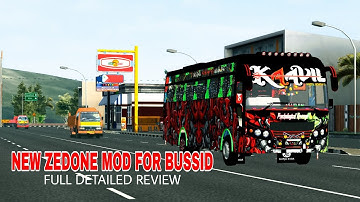 New Zedone Mod For Bussid | Full Detailed Review | A4 TECH media