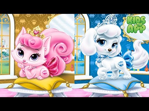 disney-princess-palace-pets---bath-time,-dress-up-with-palace-puppies---disney-games-for-children