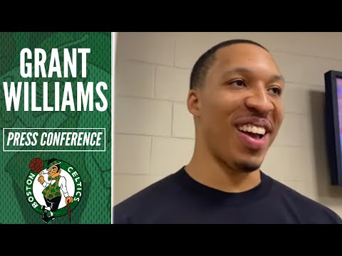 Grant Williams on Dunk Bet with Derrick White | Celtics vs Magic