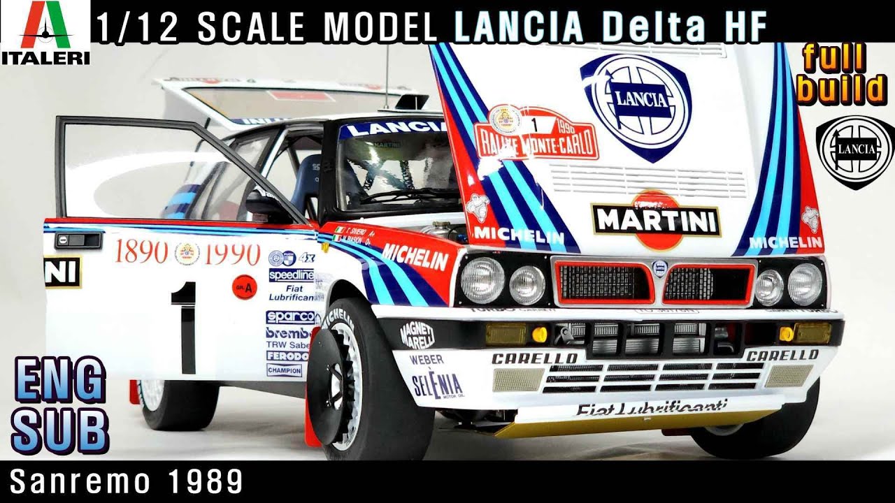 [ITALERI]] 1/12 LANCIA Delta HF Integrale Sanremo 1989