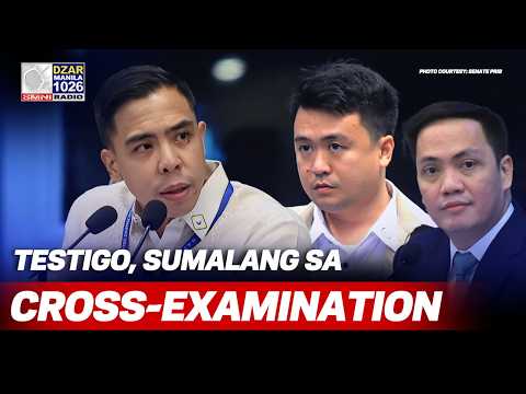 Cross-examination, NAGSIMULA NA; Defense, binusisi ang testigo