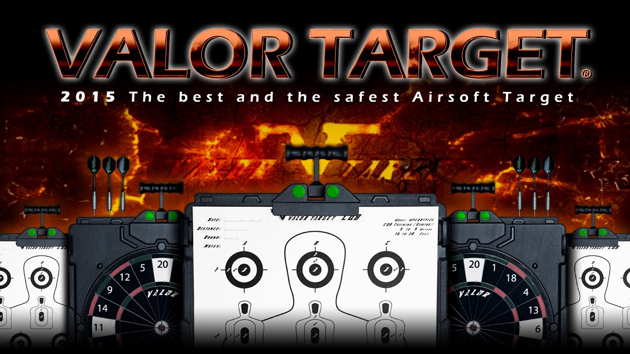 2015 VTAirsoft VALOR TARGET The Best Pro Airsoft Target System. [BB