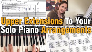 Adding Upper Extensions To Your Solo Piano Arrangements Wealth