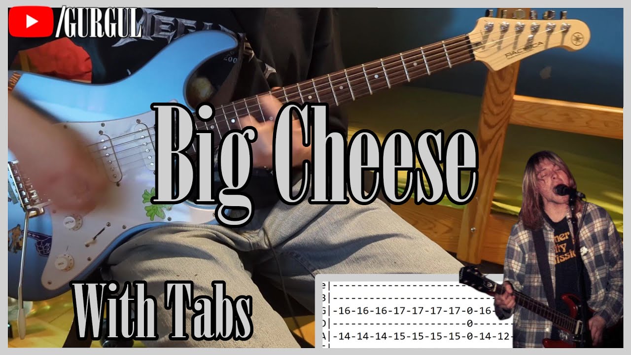 Nirvana Big Cheese Guitar Cover with Tabs YouTube