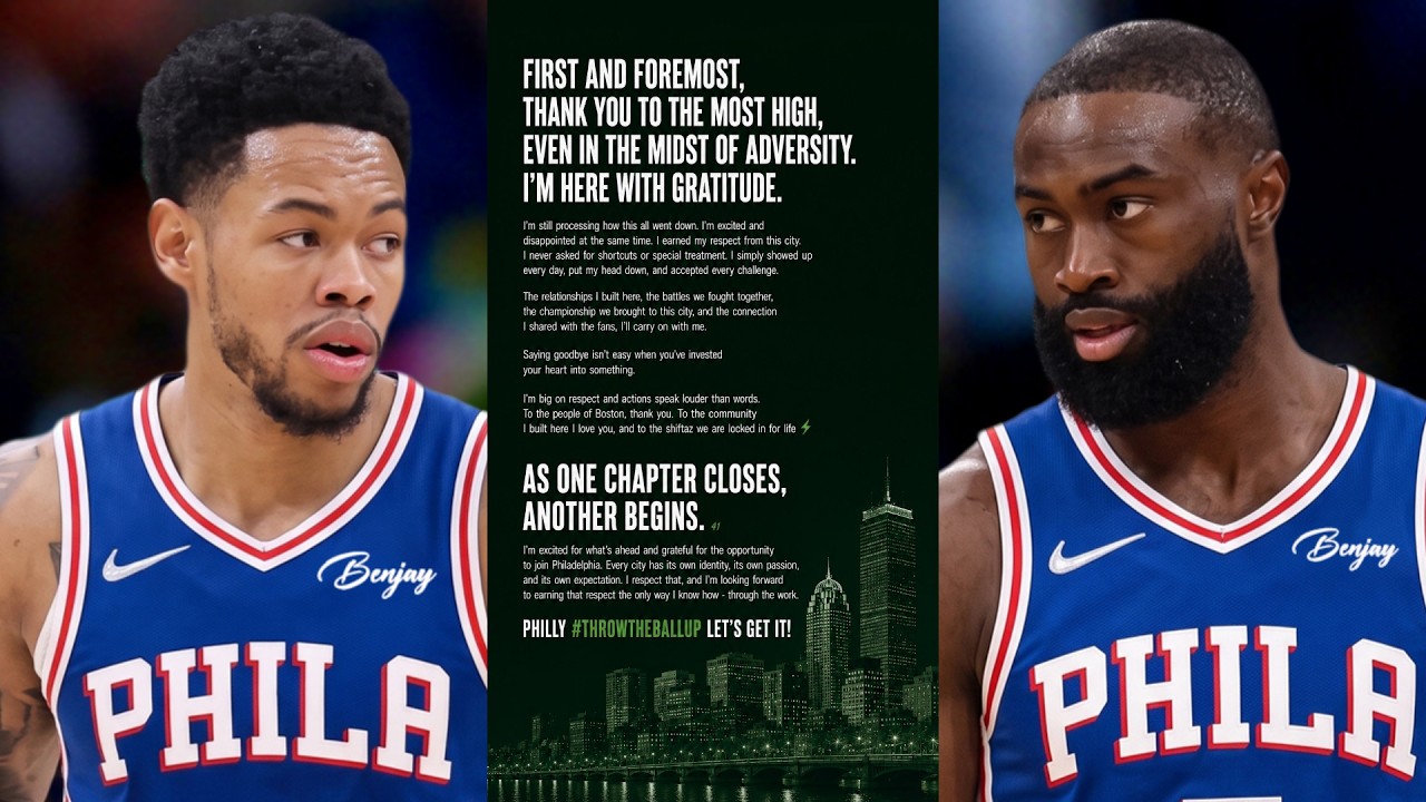 Jaylen Brown Breaks His Silence After the Blockbuster Trade to the 76ers!