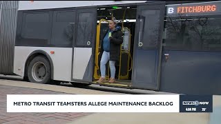 Metro Transit Teamsters allege maintenance backlog