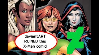 Deviantart has ruined this chris claremont comic forever