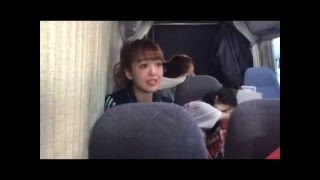 ロケバス内にこるんバカテスト（´-`）.｡oO（撮影の合間はこんな感じ☺️☺️☺️