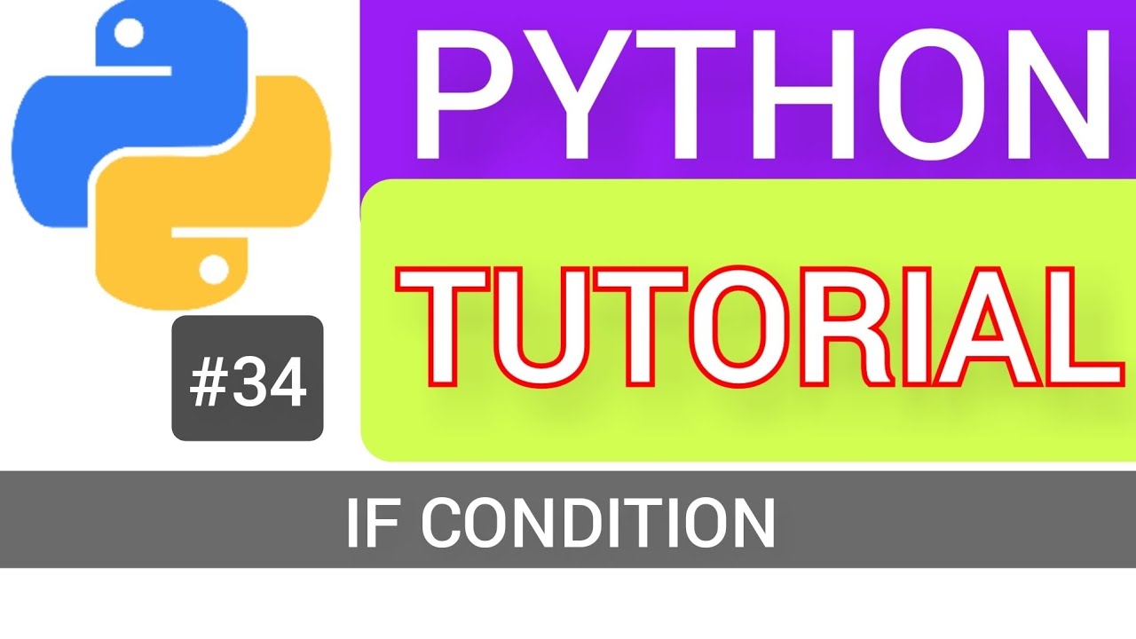 If Condition in Python Programming Language Tutorial - YouTube image.
