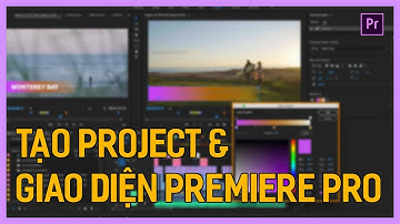 Học dựng phim bằng Adobe Premiere CC 2020 P1 | Tạo Project & Layout làm việc | Tú Thanh Blog
