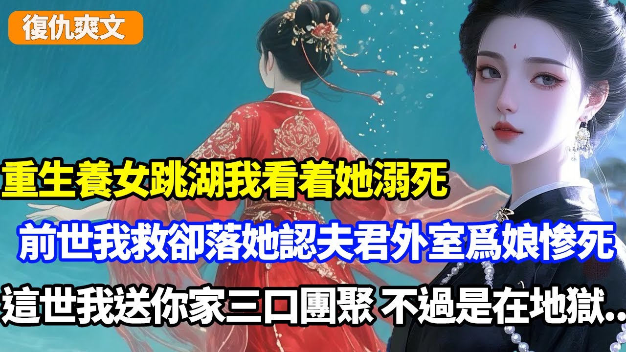 重生我看着養女跳湖不再去救，前世我救卻落個她認夫君外室爲娘惨死，這世我送你一家三口團聚，不過是在地獄