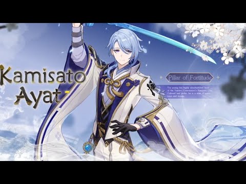 Kamisato Ayato Demo Trailer JAPANESE DUB w/ Eng Sub Genshin