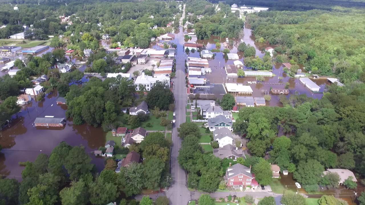 Major flooding in Windsor, NC YouTube