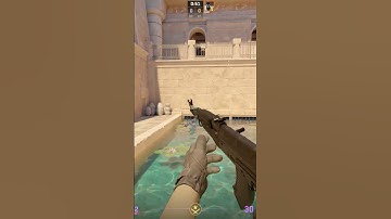 Molotov Heaven And Broky For Take A Site On Anubis In CS2 #cs2 #shorts