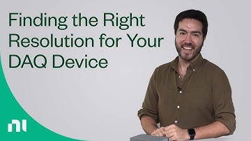 Trading off cost vs. performance to find the right resolution for your DAQ device