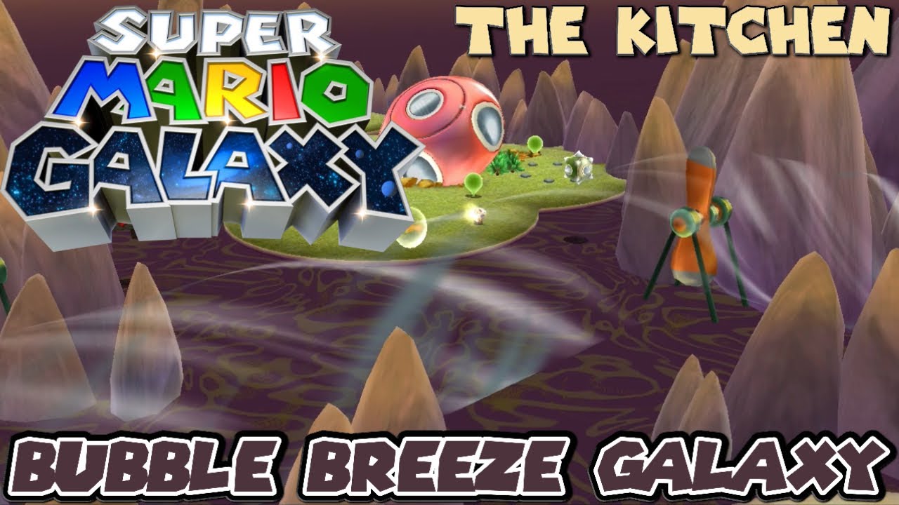 Super Mario Galaxy - Bubble Breeze Galaxy (All Stars) - YouTube