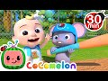 Take Me Out to the Ball Game and More! | CoComelon Animals | Animals for Kids