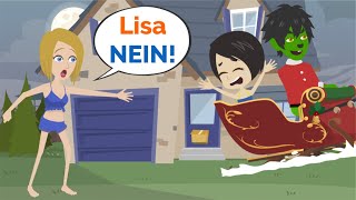 Deutsch lernen | Lisa wird ENTFÜHRT!