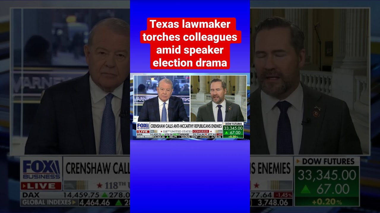 Rep. Dan Crenshaw calls anti-McCarthy Republicans ‘enemies’ following failed speaker vote #shorts