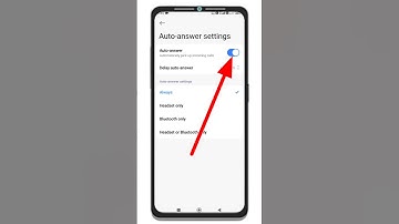 How to disable automatically pick up incoming calls | Off Auto Answer Incoming calls #shorts