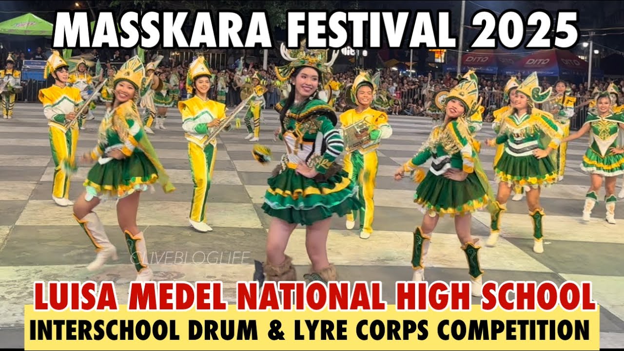 1st RUNNER UP‼️LUISA MEDEL NATIONAL HIGH SCHOOL MASSKARA FESTIVAL 2025 #masskara2025