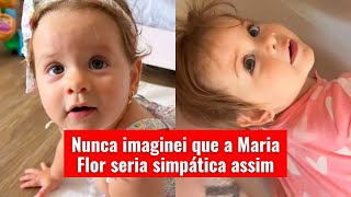 Nunca Imaginei Que A Maria Flor Seria Simpática Assim