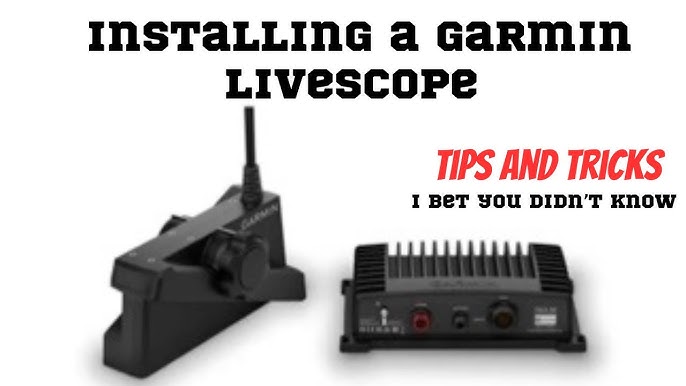 How to Install Garmin LiveScope - New LVS34! 
