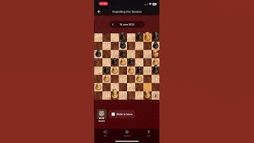Exploiting The Tension Chess.com Daily Puzzle 10.6.23