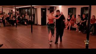 Veronica Toumanova & Asya Moiseeva Perform At La Gioia, Paris