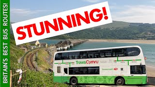 Is This the UK’s Most Scenic Bus Trip?  Traws Cymru T3, Wrexham to Barmouth.