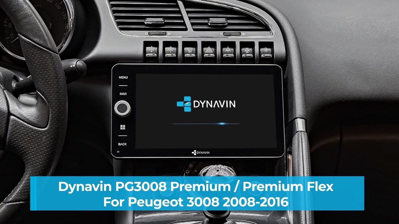 Autoradio Android 14 Pour Peugeot 3008 (2013-2018) – 9 Pouces QLED, 6Go/128Go, 4G LTE, DAB+, CarPlay - 7