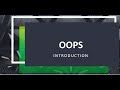 OOPs(Object Oriented Programming Language) Introduction and Features.