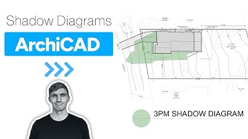Shadow Diagrams - Full ArchiCAD Tutorial