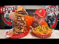 Biggest food challenge ive ever attempted  big daddys 10lb bacon cheeseburger challenge