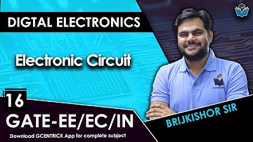 Lec 16 Electronic Circuit #digitalelectronics #gate