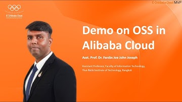 Practical Demo on Object Storage Service (OSS) | |Week 7 | DSA 441 Cloud Computing