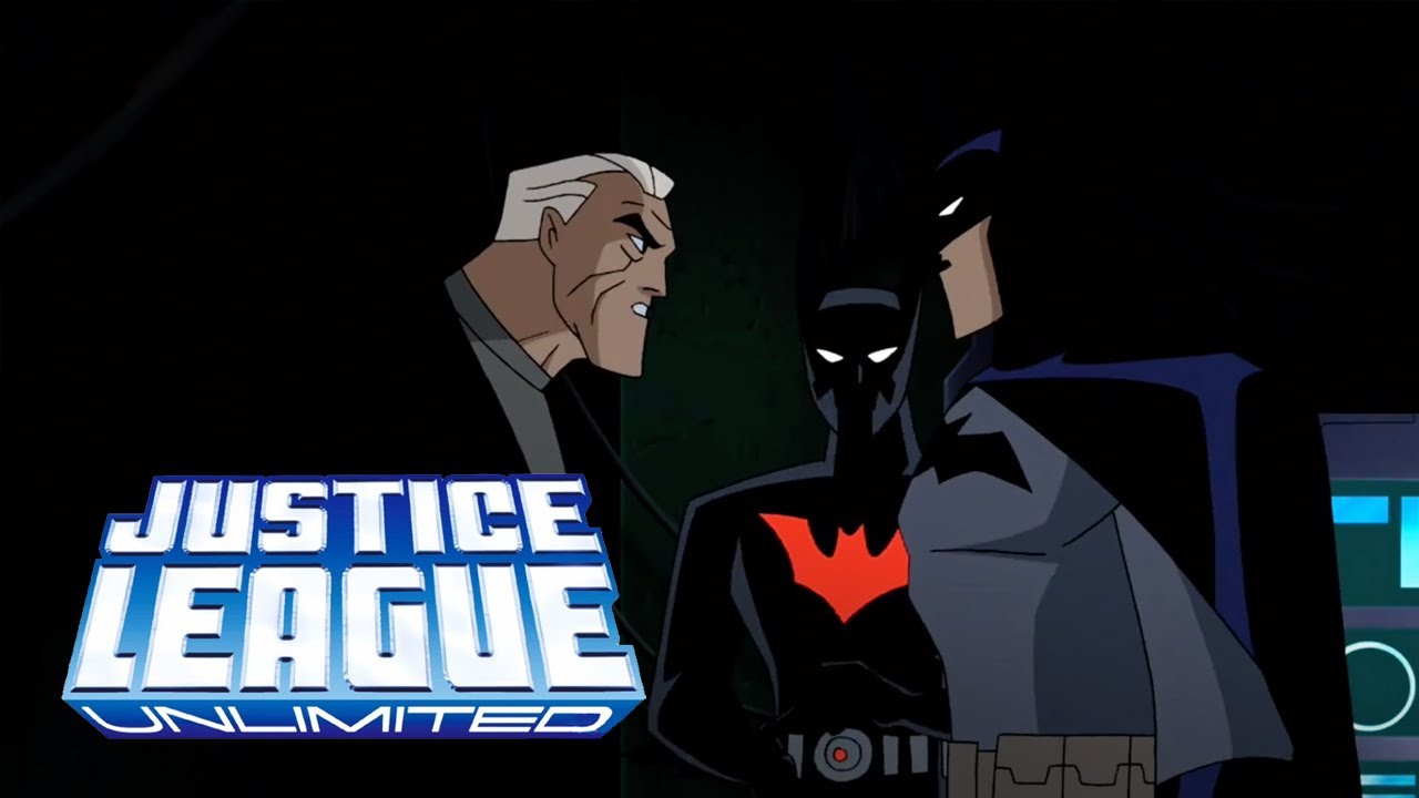 Batman se encuentra con Batman Beyond | Justice League Unlimited - YouTube