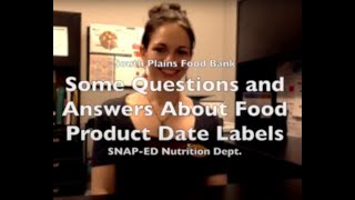 Food product date labeling