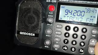 Budapest Tef6686 Fm Radio Bandscan Hungary