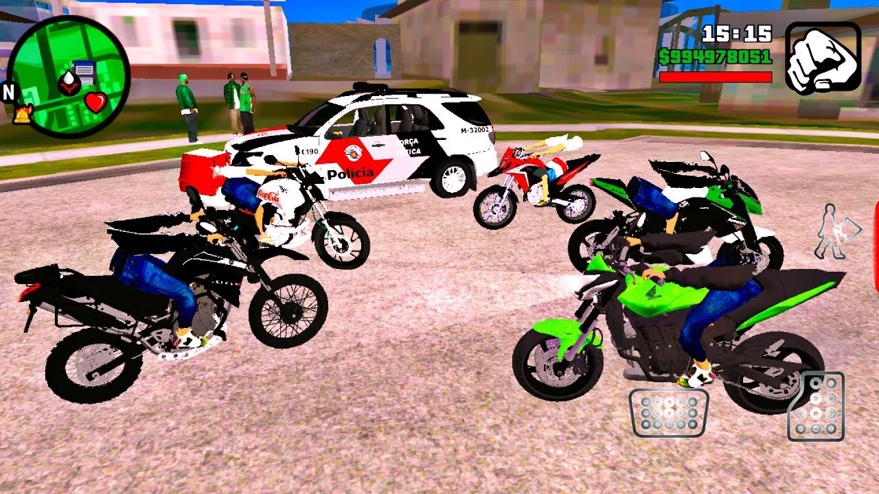 🏍️🚀 Esse jogo no celular tá Foda #gtamotovlog #gtamobile #gtaandr