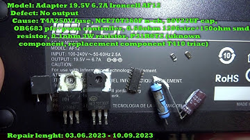 Adapter Ironcell AF12 - no output - primary+secondary side faulty