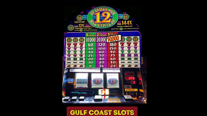 HUGE Jackpot Handpay Old School 12X Pay Slot #shorts