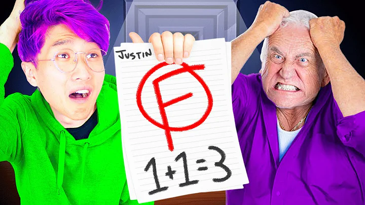 ROBLOX OOPS, I FAILED MY MATH TEST IN REAL LIFE! (LANKYBOX REACTION!)