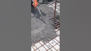 How to use a Vibrator While pouring Concrete in a Building