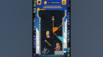 Rescue Hero in Level 77 and save the princess 🥰 very easily 🥳 #easy #level #shortvideos #ytshorts