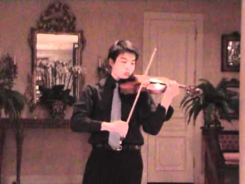 Jeffrey plays Bruch Violin Concerto No. 1 Op.26, I...