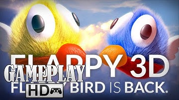 Flappy 3D - iOS & Android Gameplay HD