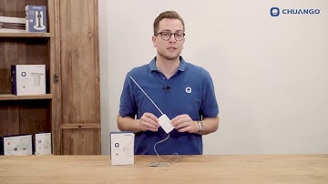 Chuango Open Box Video -- DWC-3F Metallic Door/Window Sensor